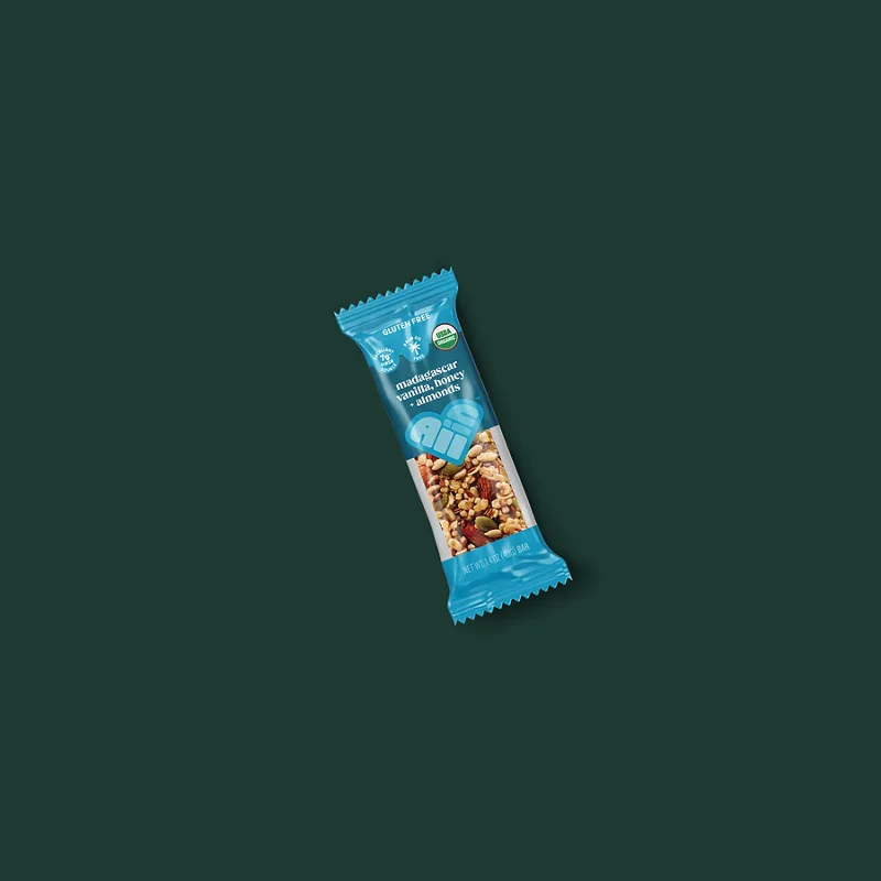 Starbucks All In Madagascar Vanilla, Honey & Almonds Bar