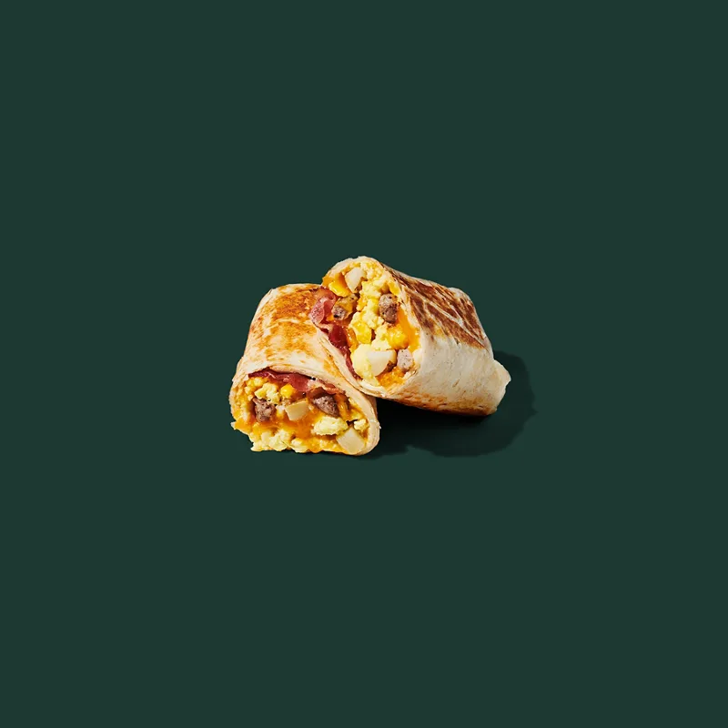 Starbucks Bacon, Sausage & Egg Wrap