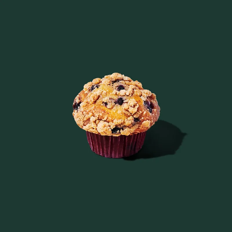 Starbucks Blueberry Streusel Muffin