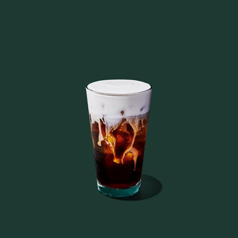 Starbucks Cold Brew with Nondairy Vanilla Sweet Cream Cold Foam