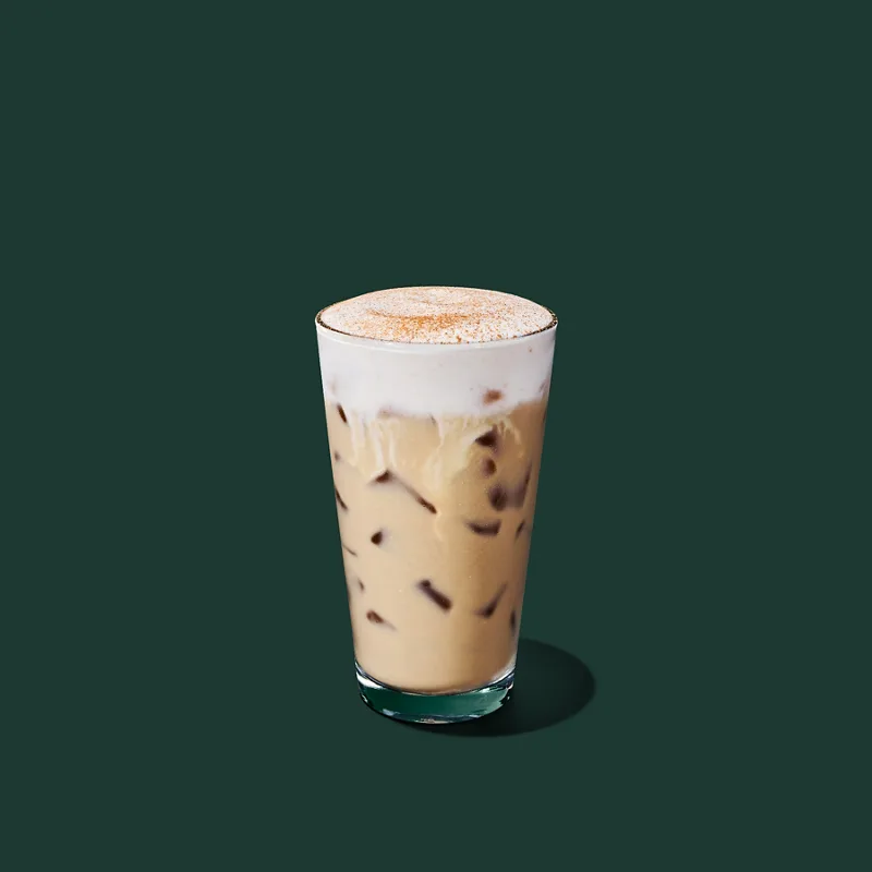 Starbucks Iced Banana Bread Latte