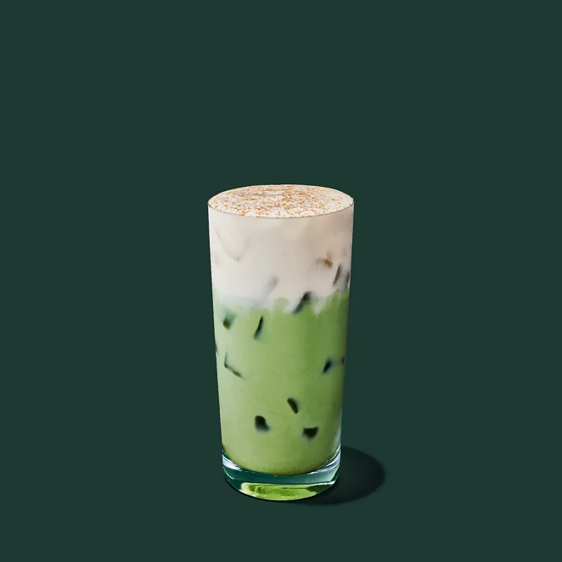 Starbucks Iced Banana Bread Matcha