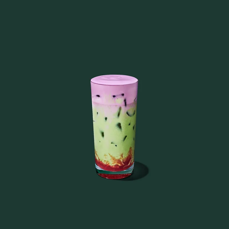 Starbucks Iced Double Berry Matcha