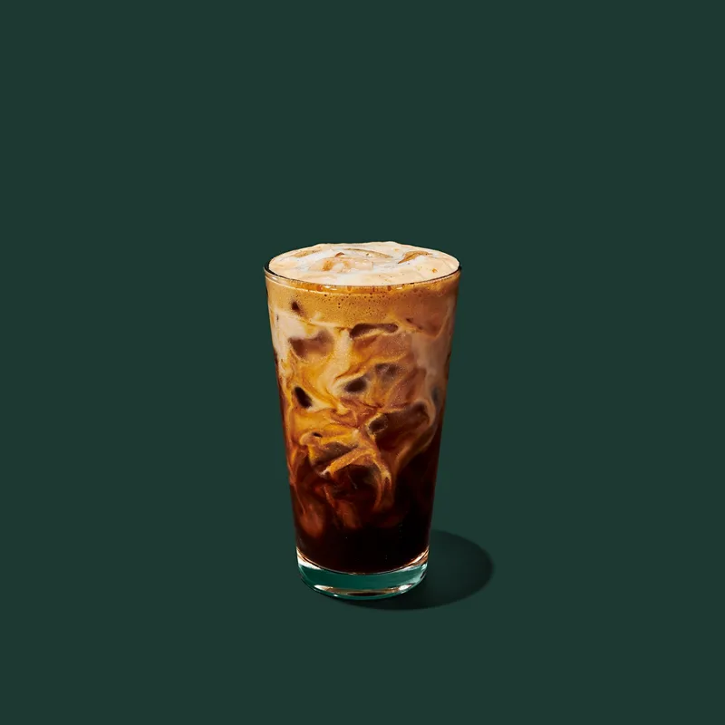 Starbucks Iced Hazelnut Oatmilk Shaken Espresso