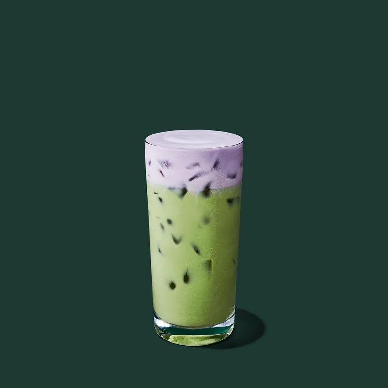 Starbucks Iced Lavender Cream Matcha