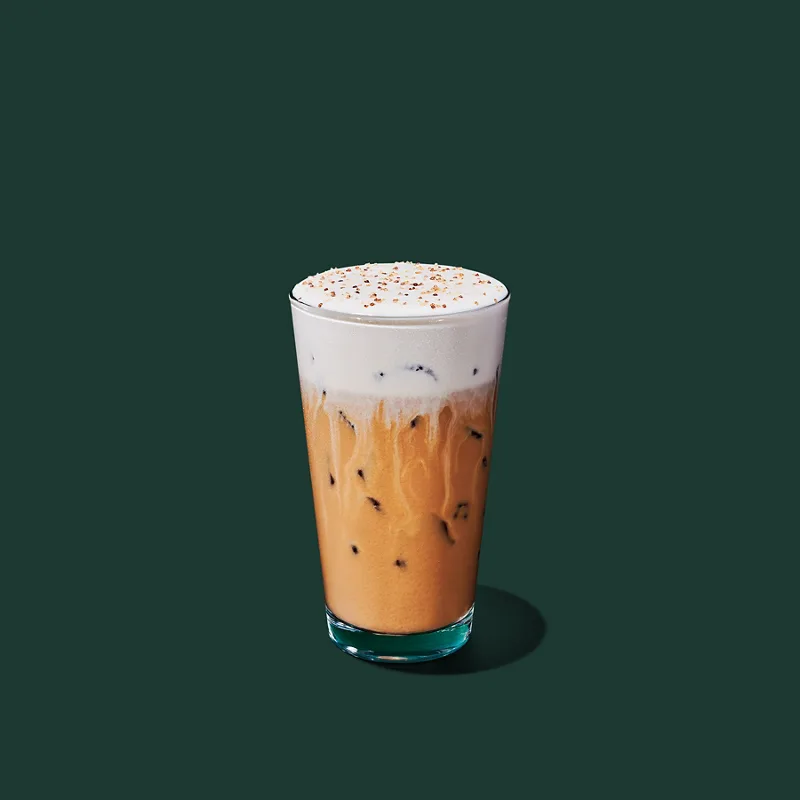 Starbucks Iced Pecan Crunch Latte