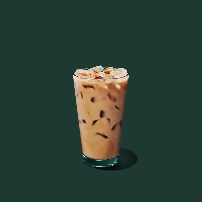 Starbucks Iced Starbucks Blonde Vanilla Latte