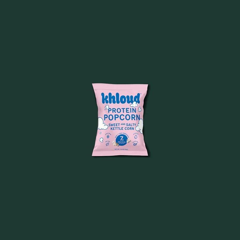 Starbucks Khloud Sweet & Salty Kettle Corn Protein Popcorn