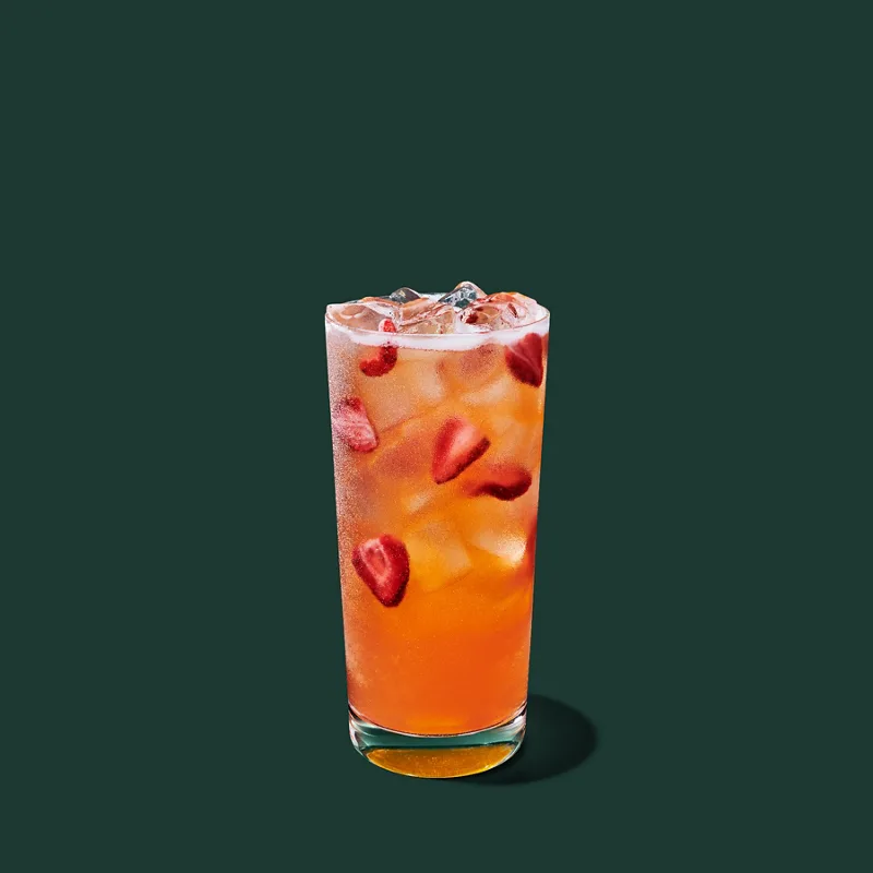 Starbucks Mango Strawberry Lemonade Energy Refresher