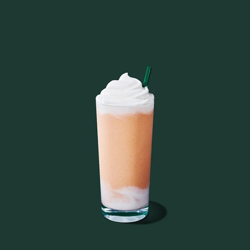 Starbucks Orange Cream Frappuccino Blended Beverage