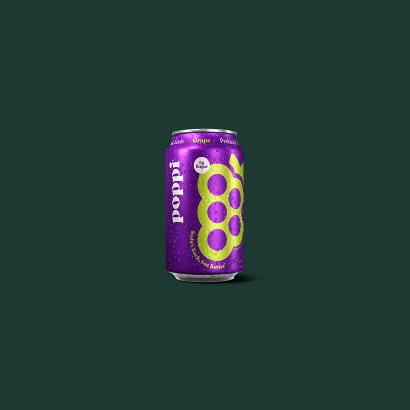 Starbucks Poppi Grape Soda
