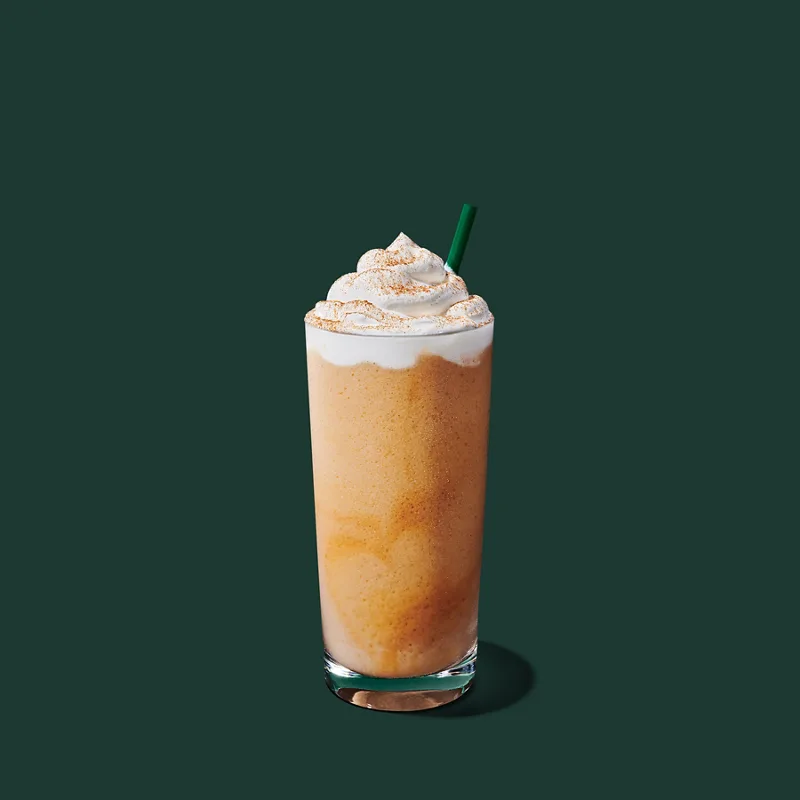 Starbucks Pumpkin Spice Crème Frappuccino Blended Beverage