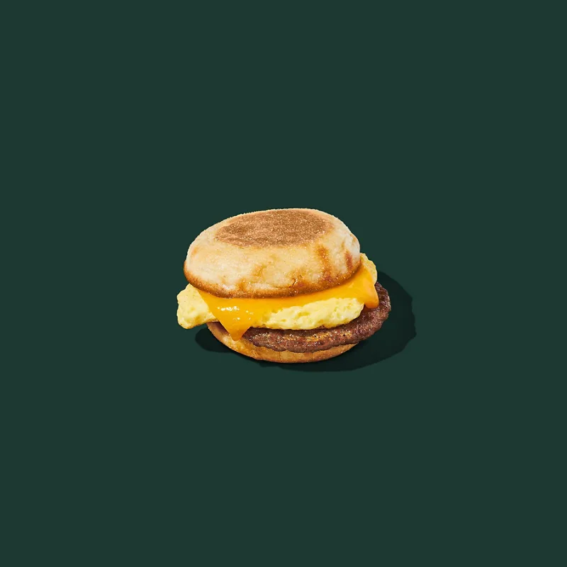 Starbucks Sausage, Cheddar & Egg Sandwich