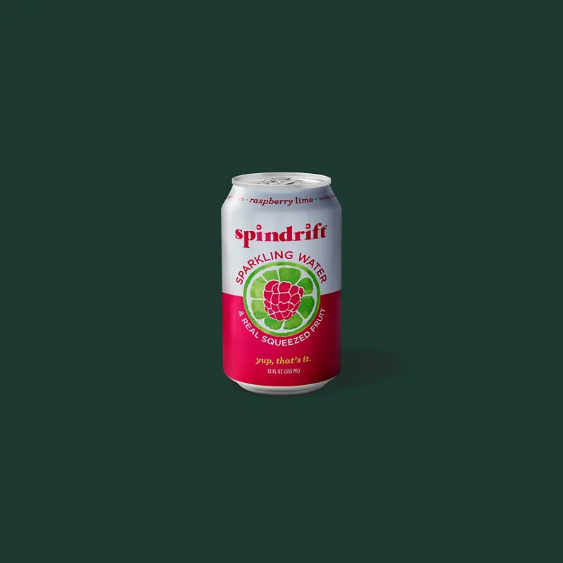 Starbucks Spindrift Raspberry Lime Sparkling Water