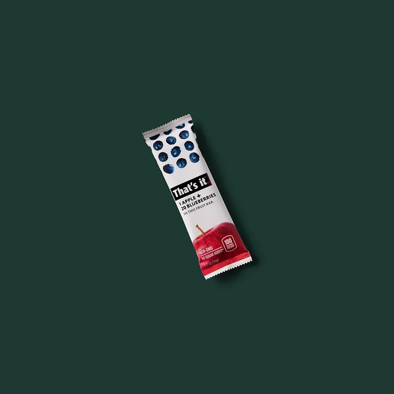 Starbucks That's It – Apple + Blueberry Bar
